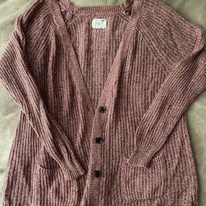 Dusty Rose Cardigan